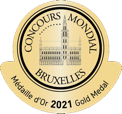Médaille d'or 2021 Bruxelles